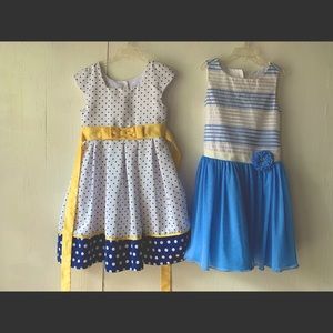 2 beautiful spring dresses, girls 8